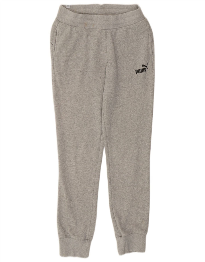 Calça de treino feminina PUMA Joggers UK 10 pequeno cinza