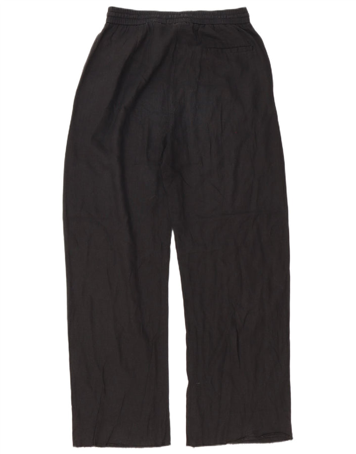 Calça de treino feminina Zara UK 12 médio preto