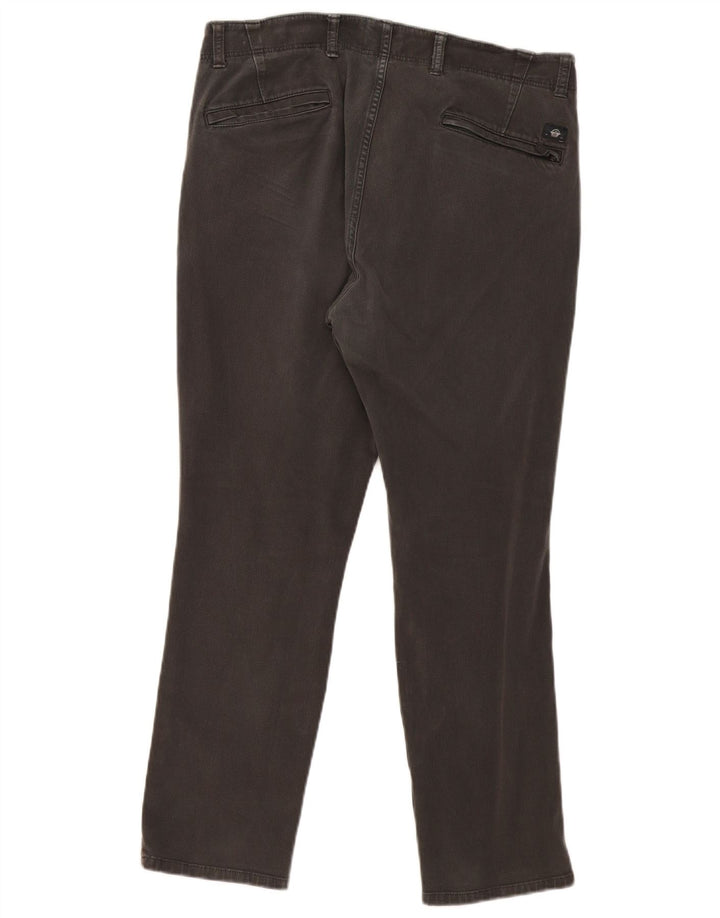 Calça Dockers Mens Slim Chino W34 L27 Algodão Cinza