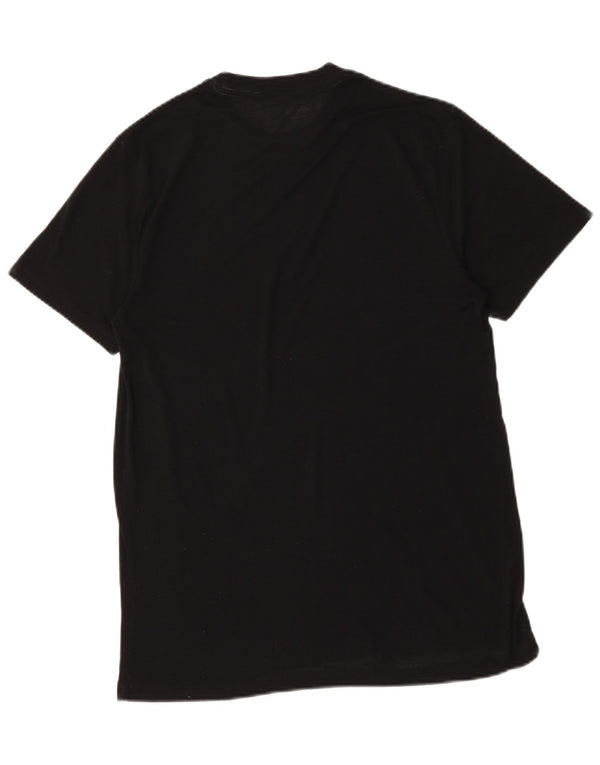 Camiseta masculina Hard Rock Cafe Munich Graphic Top Médio Preto