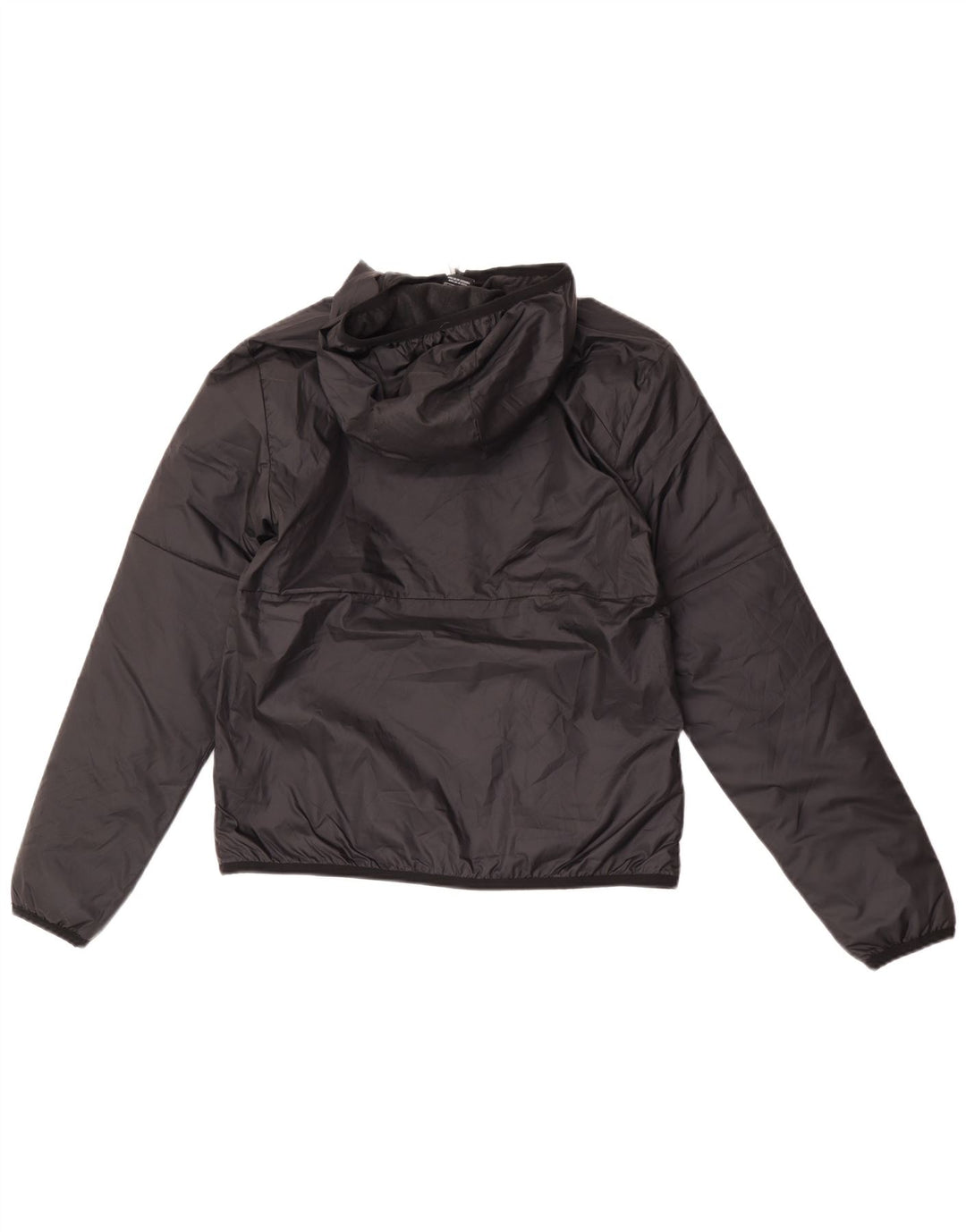 Jaqueta corta-vento masculina Nike Graphic com capuz Reino Unido 36 pequeno poliéster preto