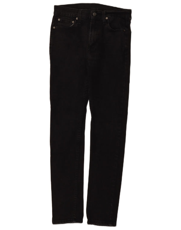 Levi's Masculino 510 Skinny Jeans W30 L32 Algodão Preto