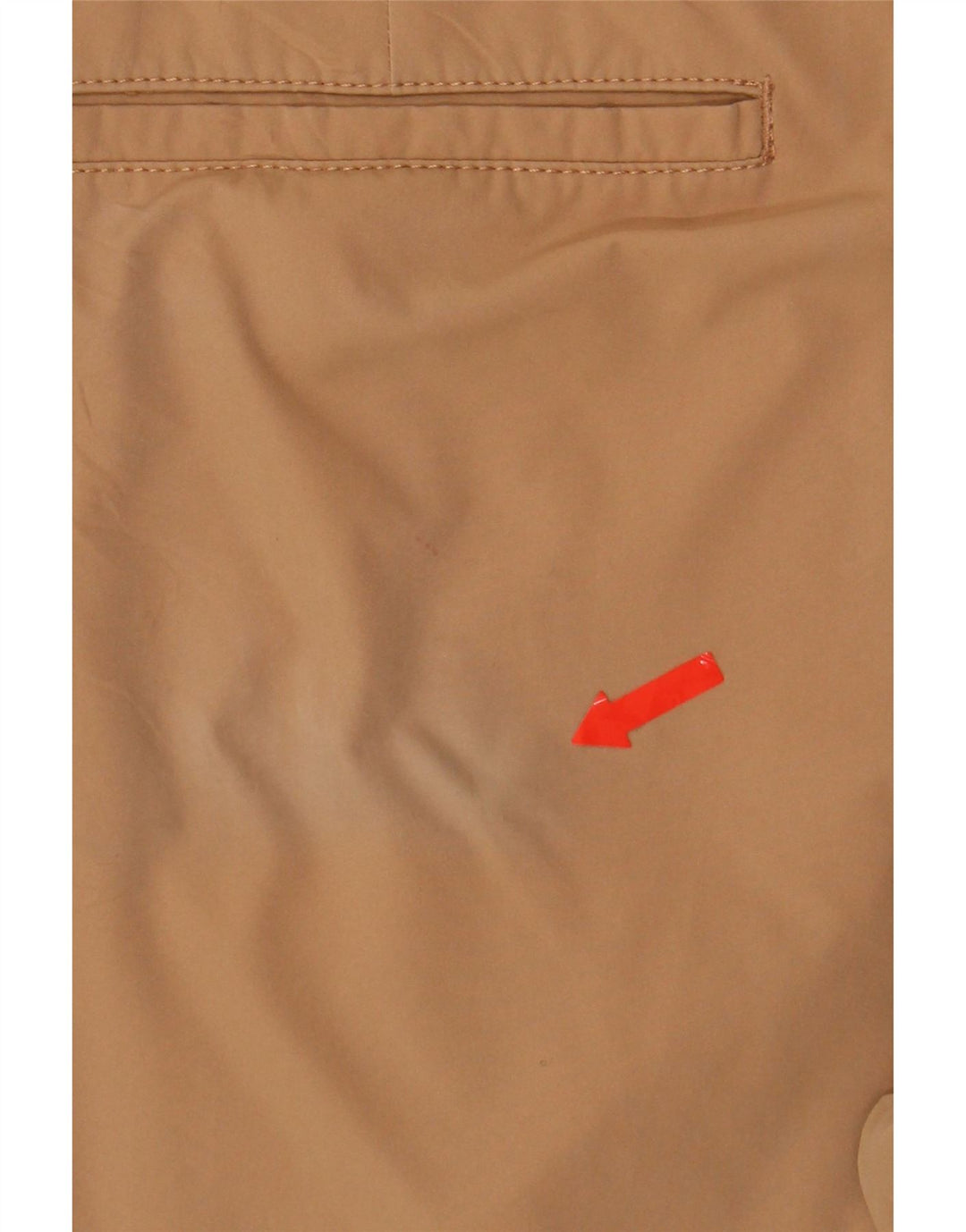 J. CREW Mens Flex Slim Chino Trousers W32 L30 Brown Polyester Vintage J. Crew and Second-Hand J. Crew from Messina Hembry 