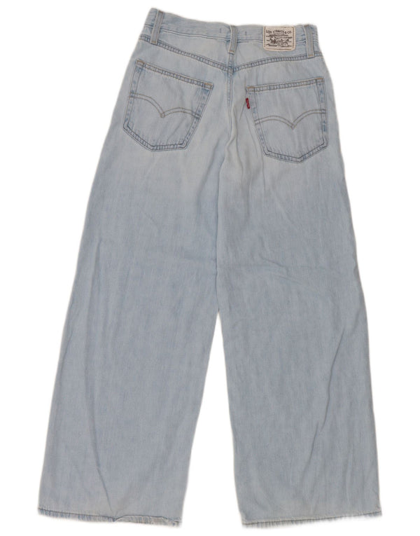 Jeans feminino Levi's XL Straight W23 L29 azul algodão