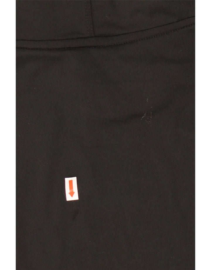 PUMA feminino gráfico sem mangas moletom com capuz Reino Unido 12 médio preto poliéster