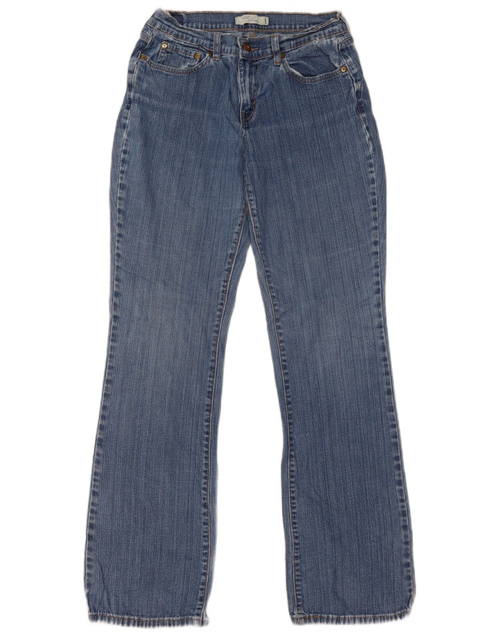 Calça jeans feminina Levi's 515 Bootcut US 8 médio W30 L34 azul algodão