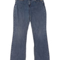 Calça jeans feminina Levi's 515 Bootcut US 8 médio W30 L34 azul algodão