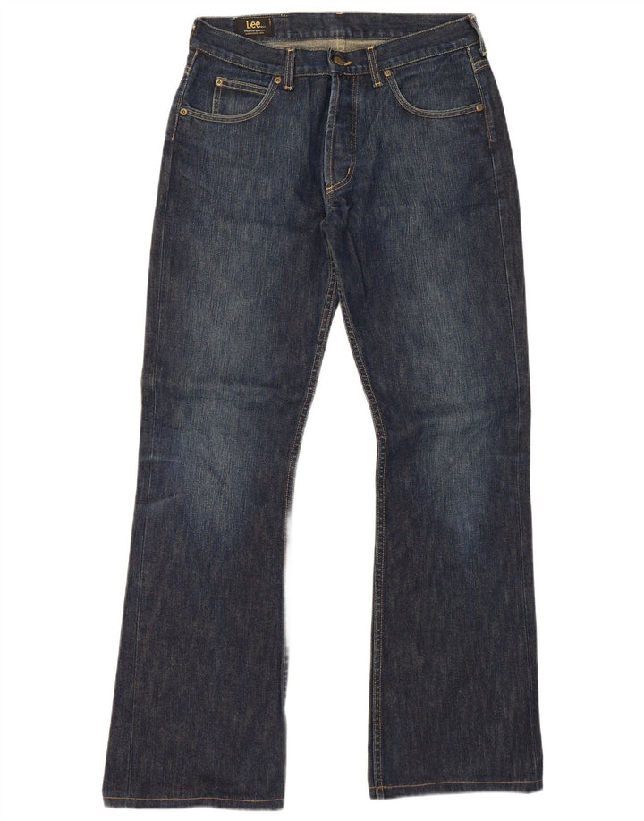 Lee Mens Denver Bootcut Jeans W32 L32 Azul Algodão