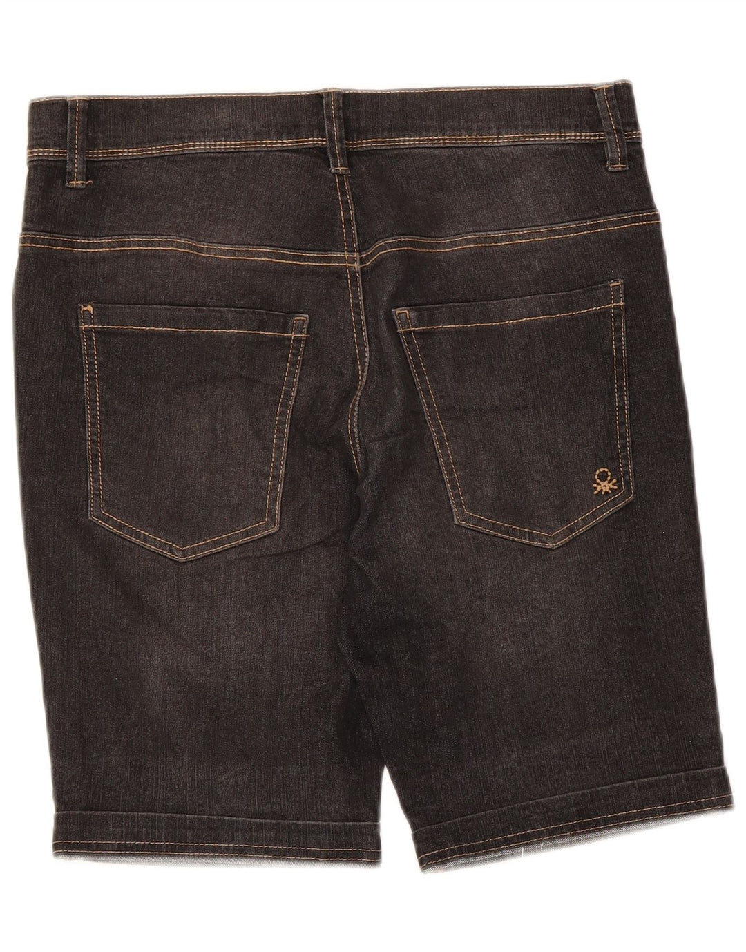 Shorts jeans masculino Benetton W32 médio preto