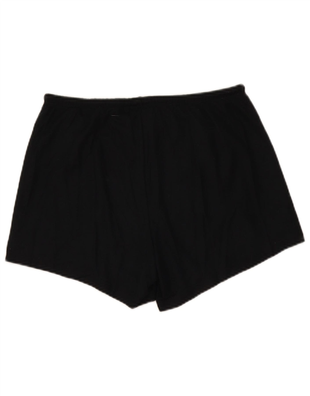 Shorts esportivos femininos Nike Dri Fit EUA 12/14 grande poliéster preto