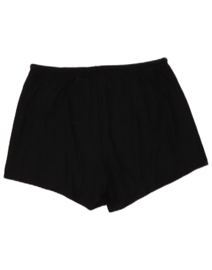 Shorts esportivos femininos Nike Dri Fit EUA 12/14 grande poliéster preto