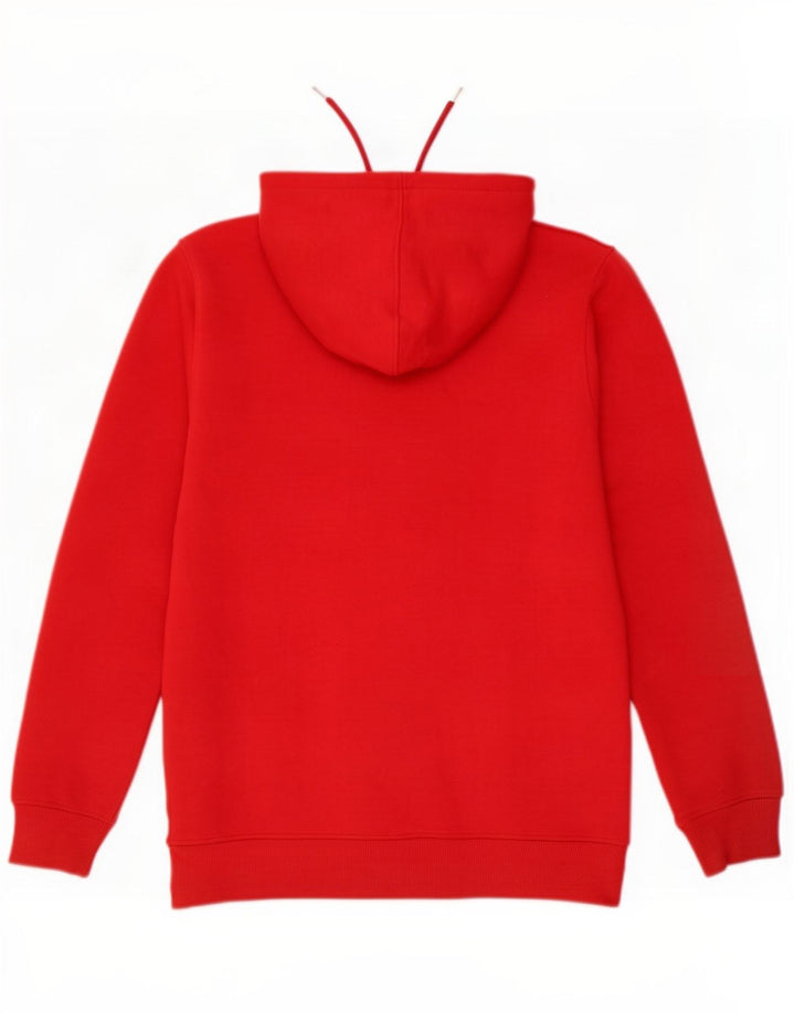 Suéter com capuz gráfico masculino Gap médio vermelho