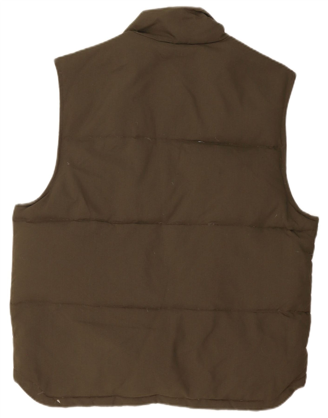 Colete acolchoado masculino Wrangler UK 40 grande cáqui