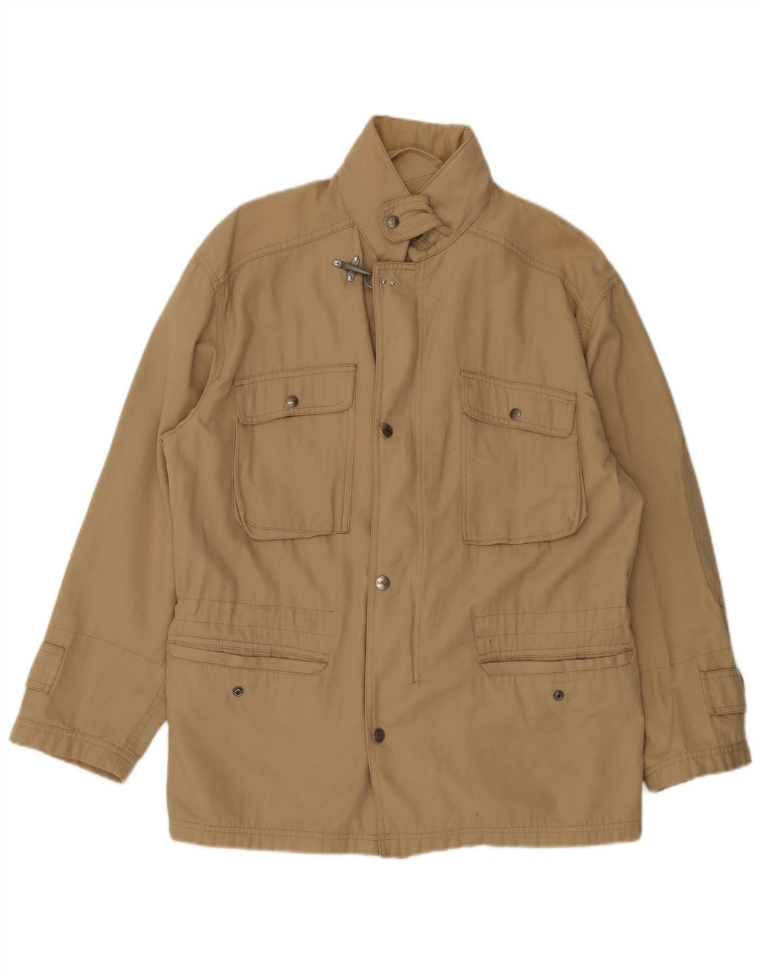 Jaqueta utilitária masculina Fay Loose Fit UK 36 pequena bege