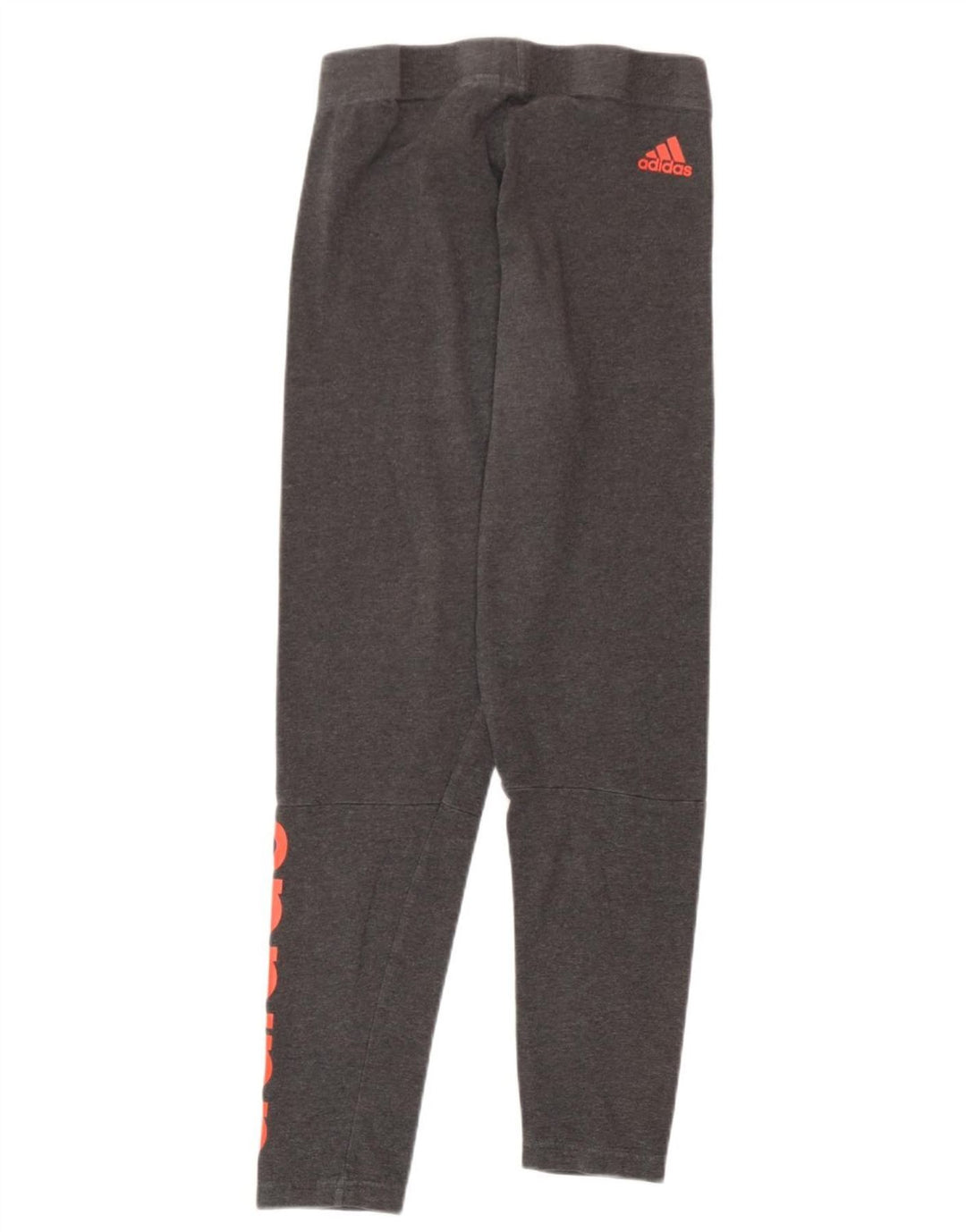 Leggings Adidas Femininas UK 8 Pequenas Cinza Flecked