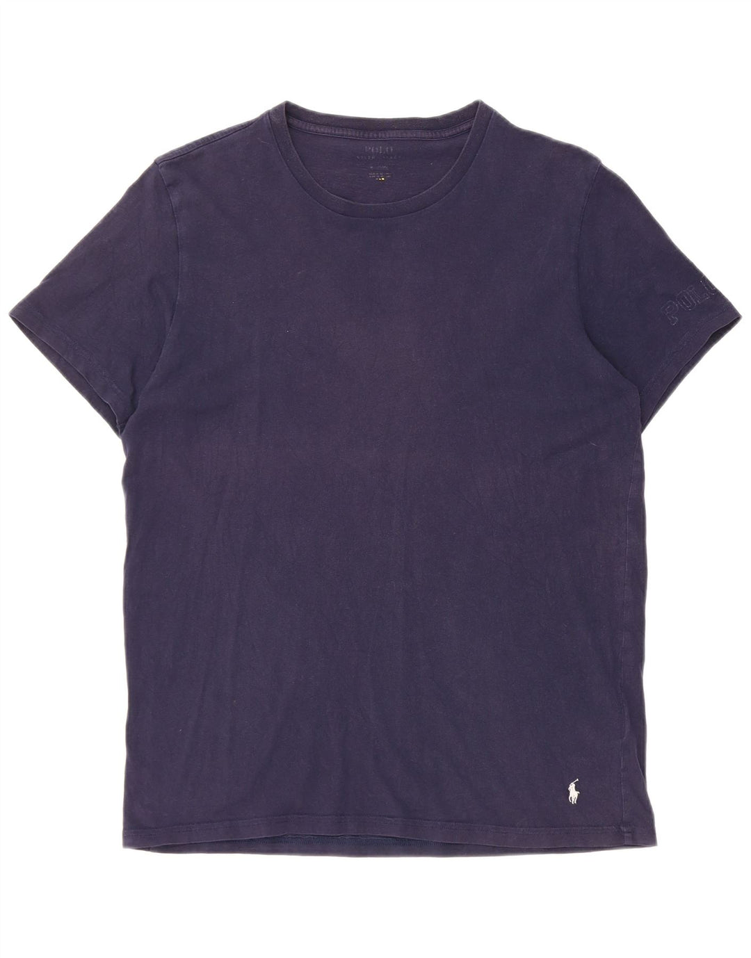 Polo Ralph Lauren Camiseta masculina Top Médio Azul Marinho