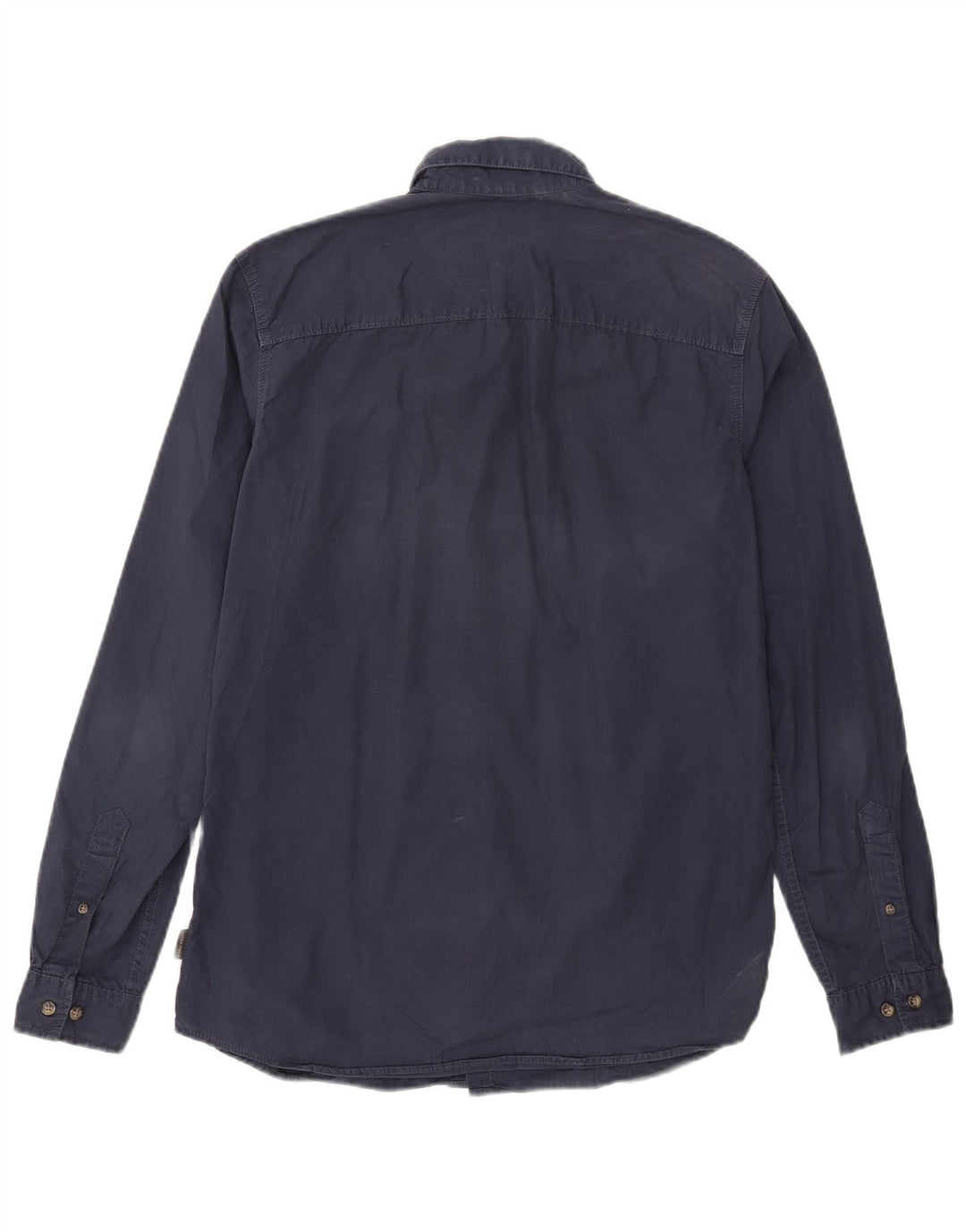 Camisa masculina Jack & Jones média azul marinho algodão