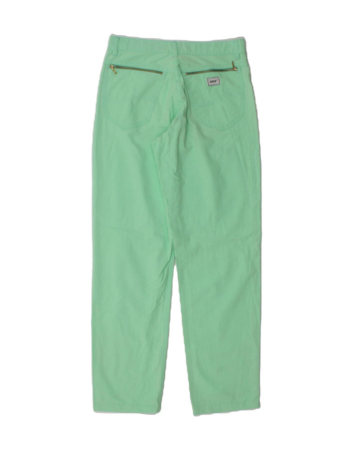 RIFLE Womens Tapered Casual Trousers W30 L30 Green Cotton Vintage Rifle and Second-Hand Rifle from Messina Hembry 