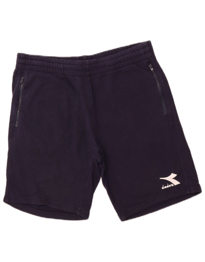 Shorts esportivos masculinos DIADORA XL azul marinho