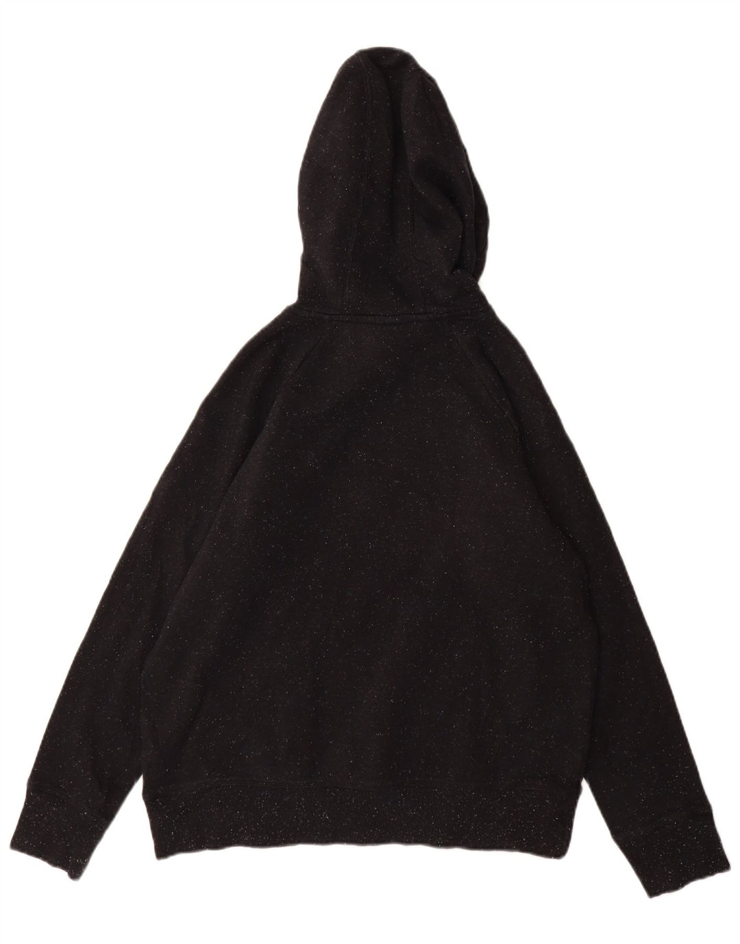 Under Armour feminino gráfico completo agasalho Reino Unido 10 pequeno algodão preto