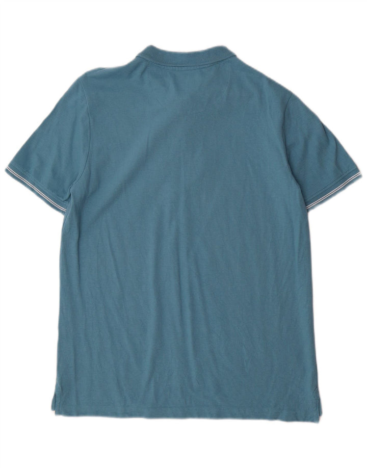 Camisa polo masculina DACK'S azul médio