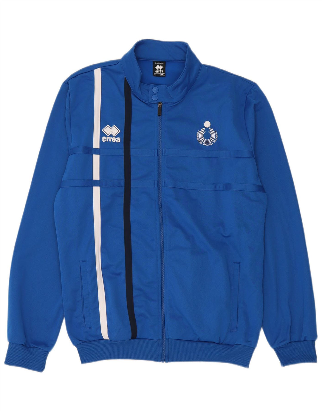 Jaqueta masculina Errea com agasalho gráfico 2XL azul