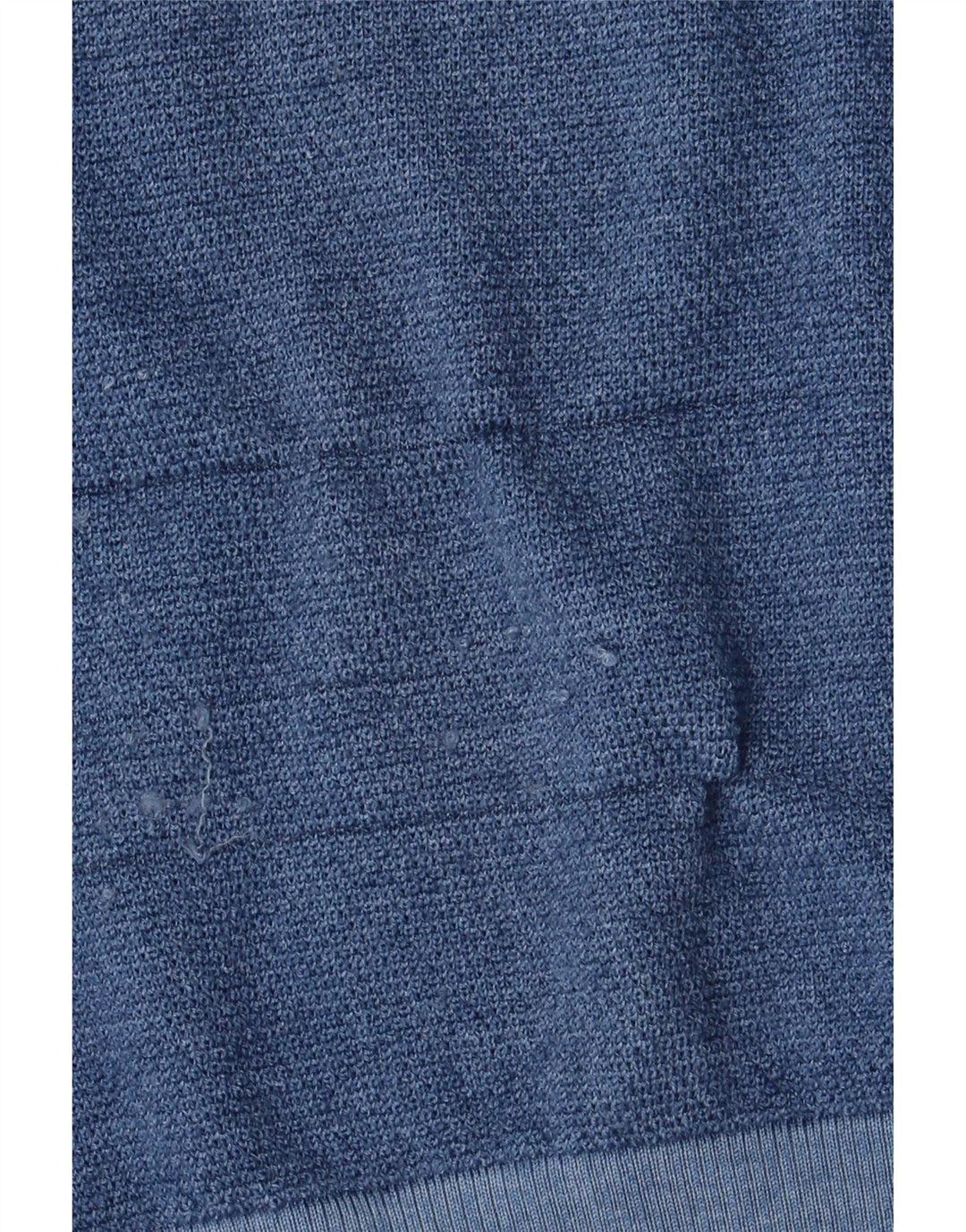 Suéter cardigã masculino Sun68 lã merino azul médio
