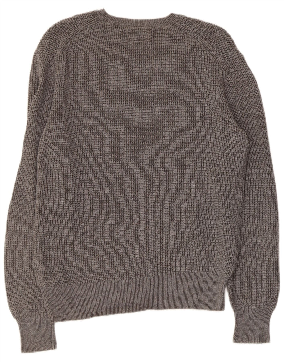 Suéter masculino ALL SAINTS com gola redonda e algodão cinza pequeno