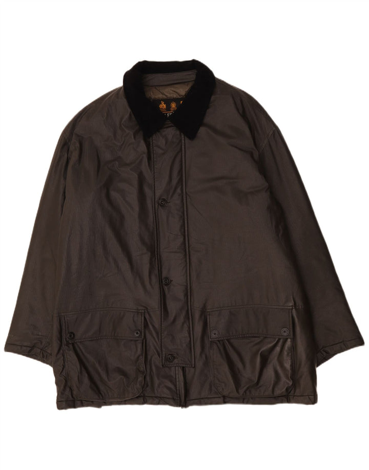 Jaqueta utilitária Belfe & masculina UK 44 2XL preta