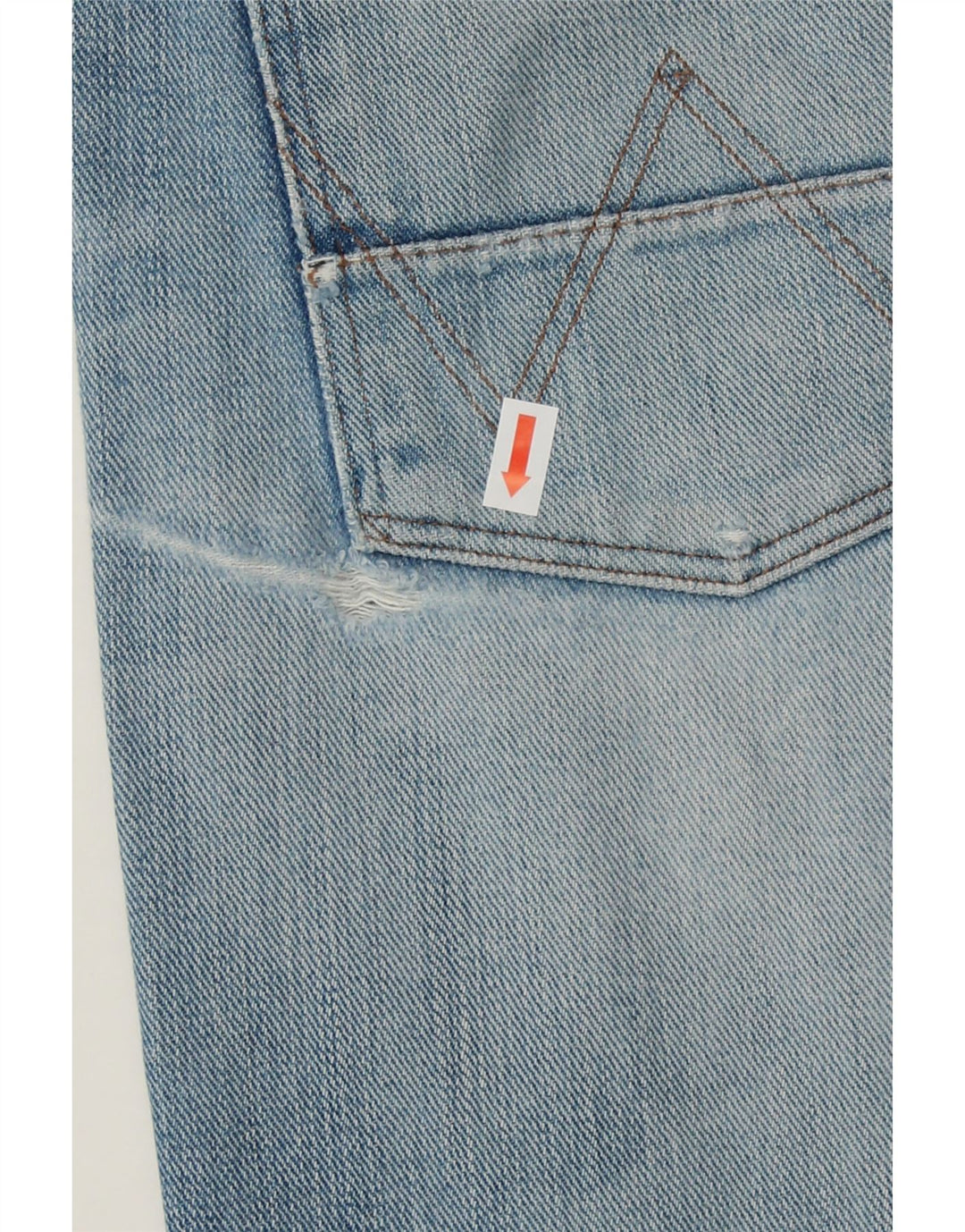 WRANGLER Mens Spencer Straight Jeans W29 L31  Blue Cotton Vintage Wrangler and Second-Hand Wrangler from Messina Hembry 