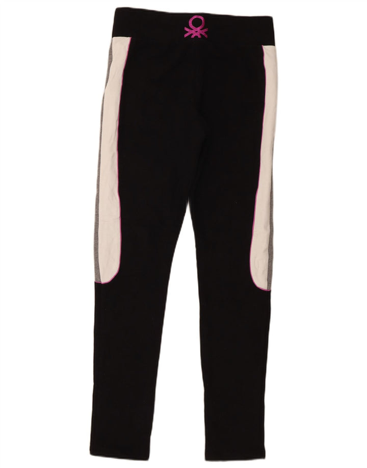 Leggings femininos Benetton Graphic UK 14 médio preto colorblock