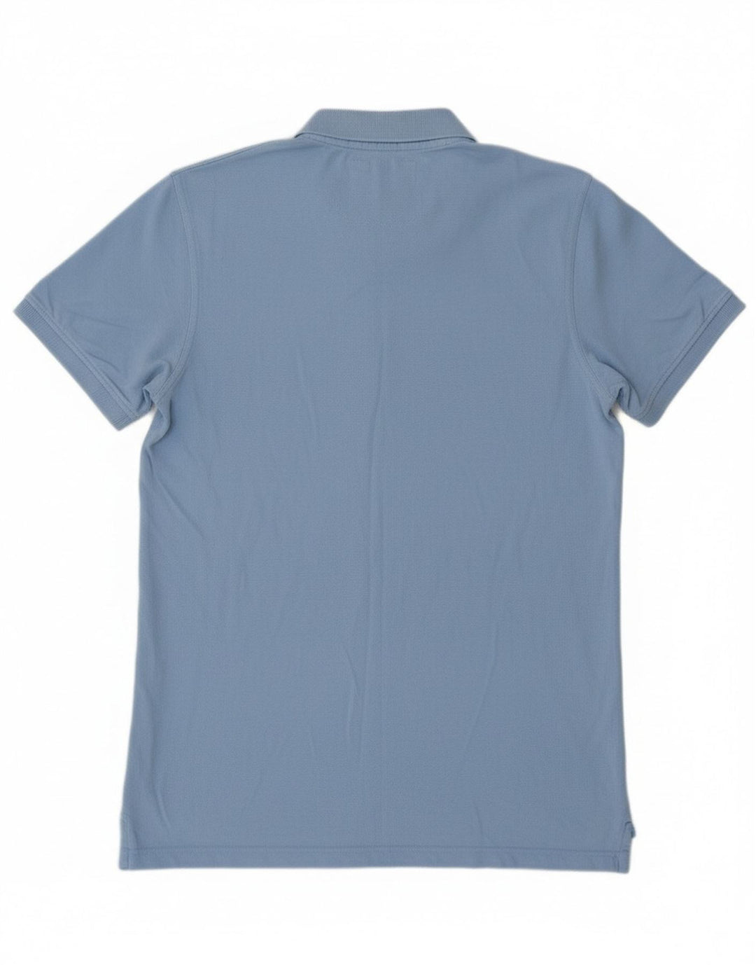 Camisa polo masculina Crew Clothing grande algodão azul