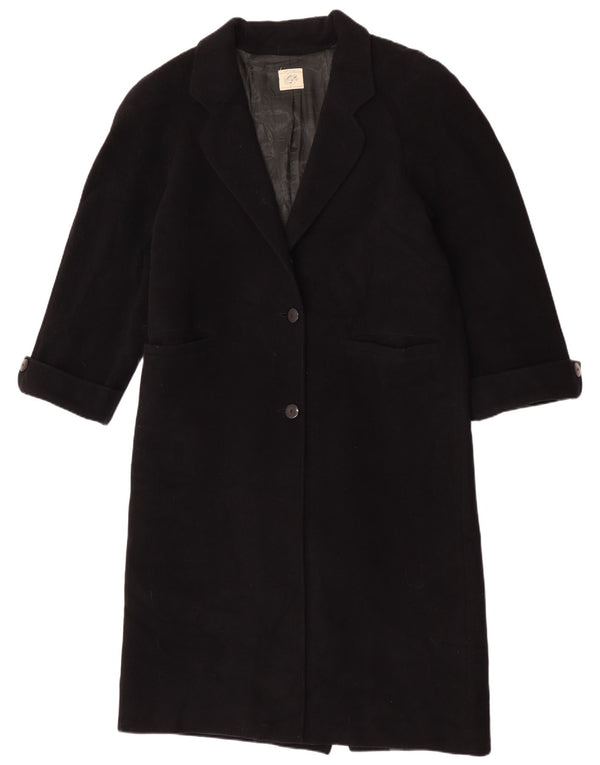 Sobretudo oversized feminino Benetton IT 40 pequena lã preta