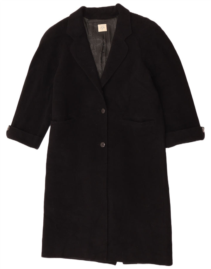 Sobretudo oversized feminino Benetton IT 40 pequena lã preta