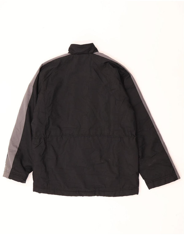 Jaqueta corta-vento Nike Boys Pasaia KE 12-13 anos grande preto colorblock