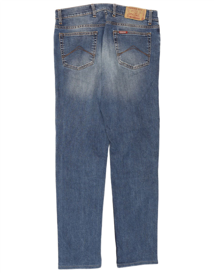 Carrera Calça Jeans Feminina 700 Regular Straight W34 L32 Azul Algodão