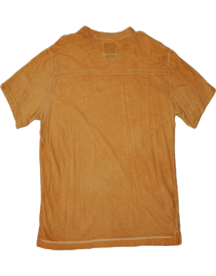 TOMMY BAHAMA Mens T-Shirt Top Large Yellow Cotton Vintage Tommy Bahama and Second-Hand Tommy Bahama from Messina Hembry 