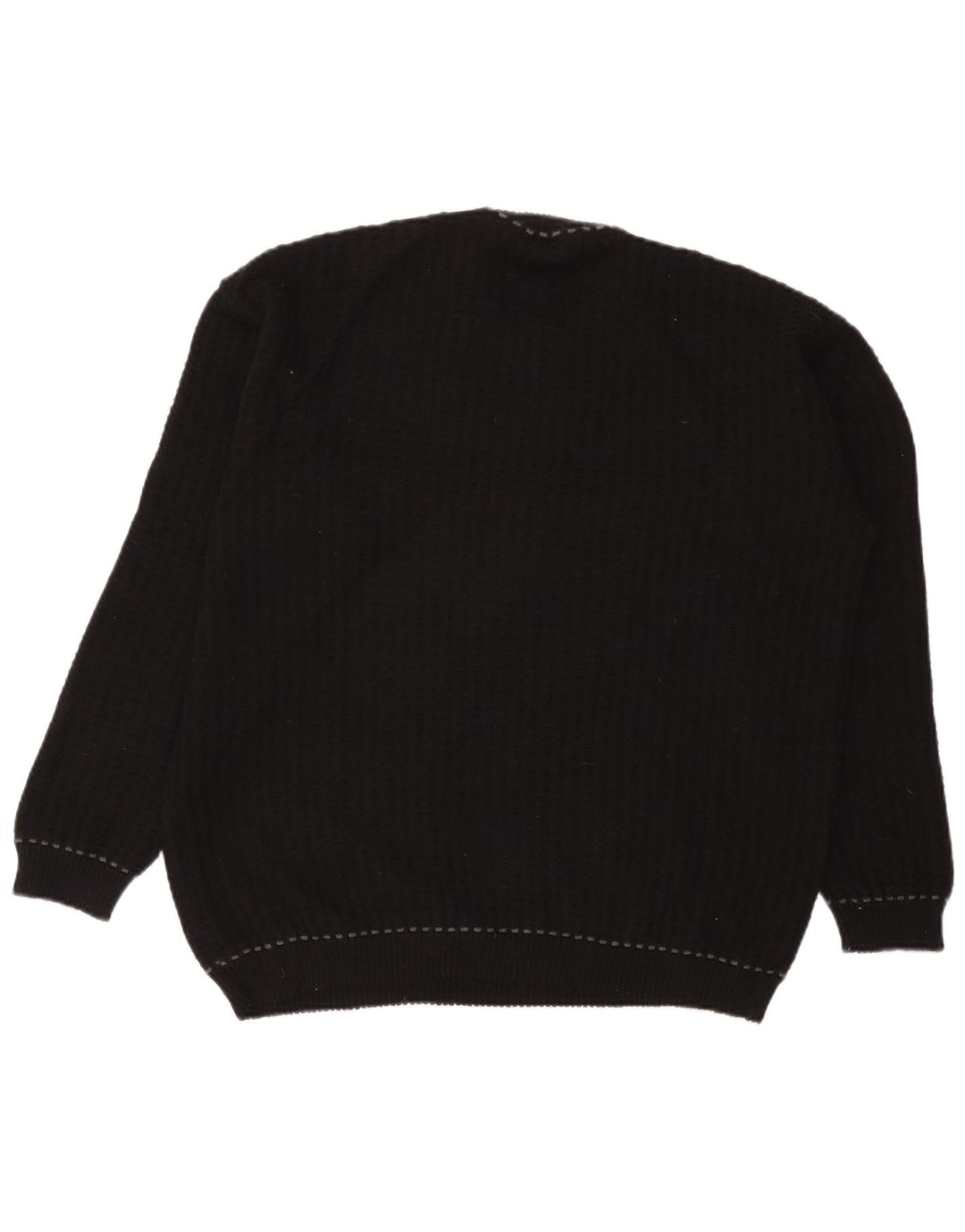 Suéter masculino Joop com gola redonda EU 56 XL lã preta