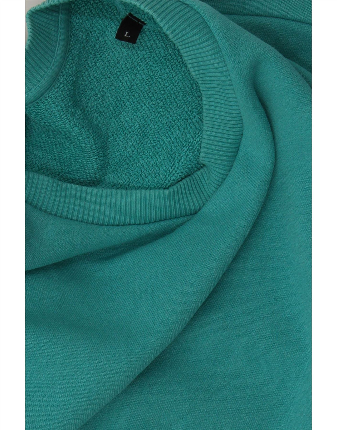 DIESEL Womens Sweatshirt Jumper UK 16 Large Turquoise Vintage Diesel and Second-Hand Diesel from Messina Hembry 