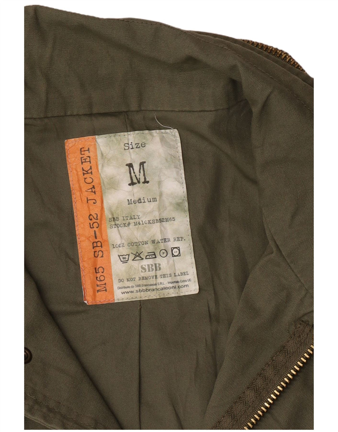 Jaqueta militar masculina VINTAGE Reino Unido 38 algodão cáqui médio