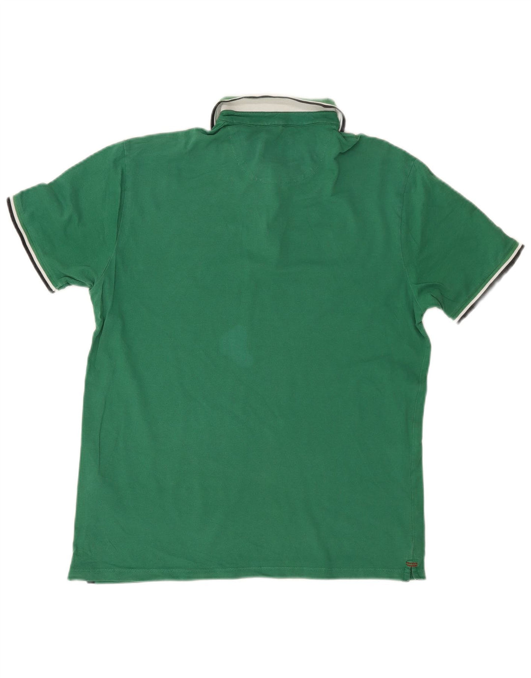 Camisa polo masculina WOOLRICH grande algodão verde