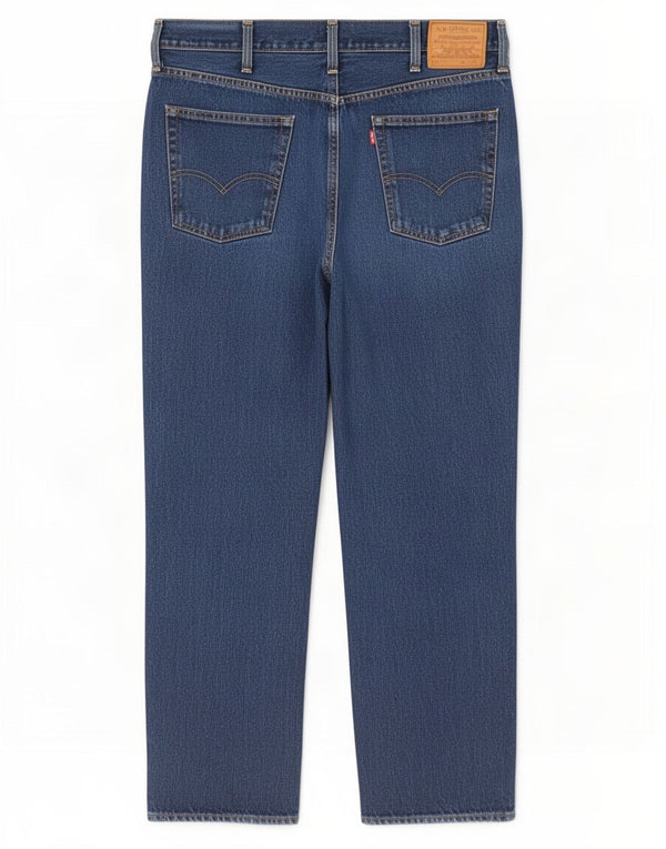 Levi's Masculino 514 Straight Jeans W38 L30 Azul Algodão