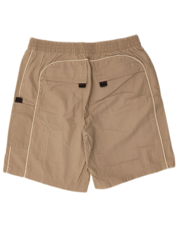 Adidas Mens Cargo Shorts Médio W34 Algodão Bege
