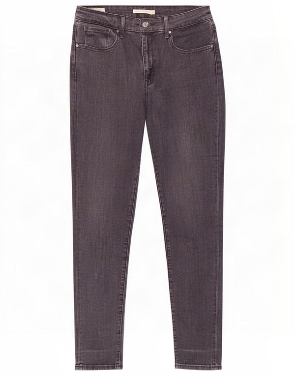 Levi's Womens 721 High Rise Skinny Jeans W29 L29 Cinza Lyocell