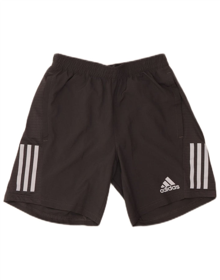 Adidas Mens Aeroready Sport Shorts Pequeno Poliéster Cinza