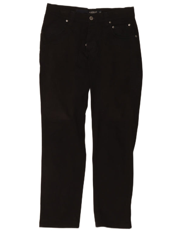 Jeans retos masculinos Jeckerson W33 L28 algodão preto