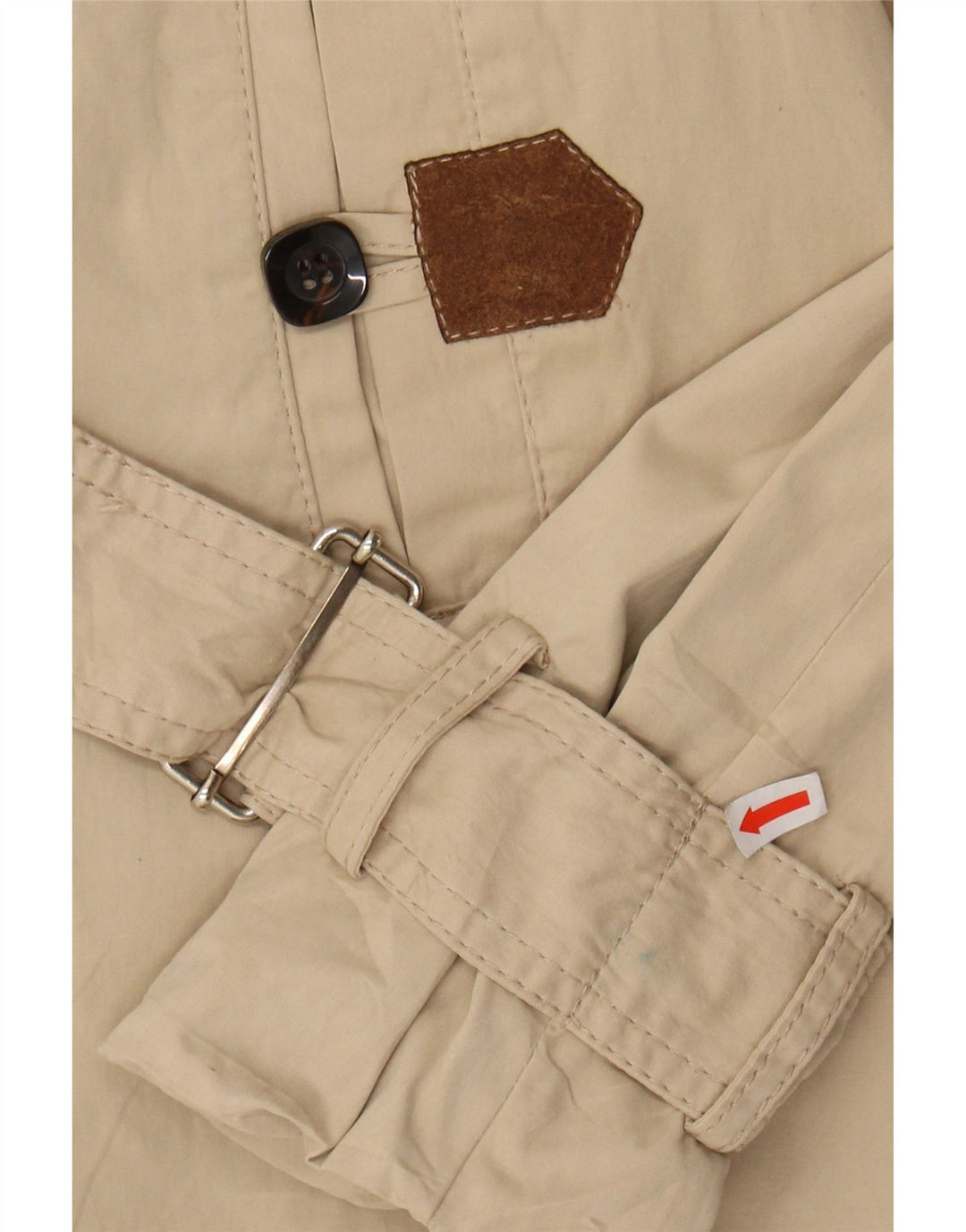 ZARA Casaco Feminino Pea UK 18 XL Bege