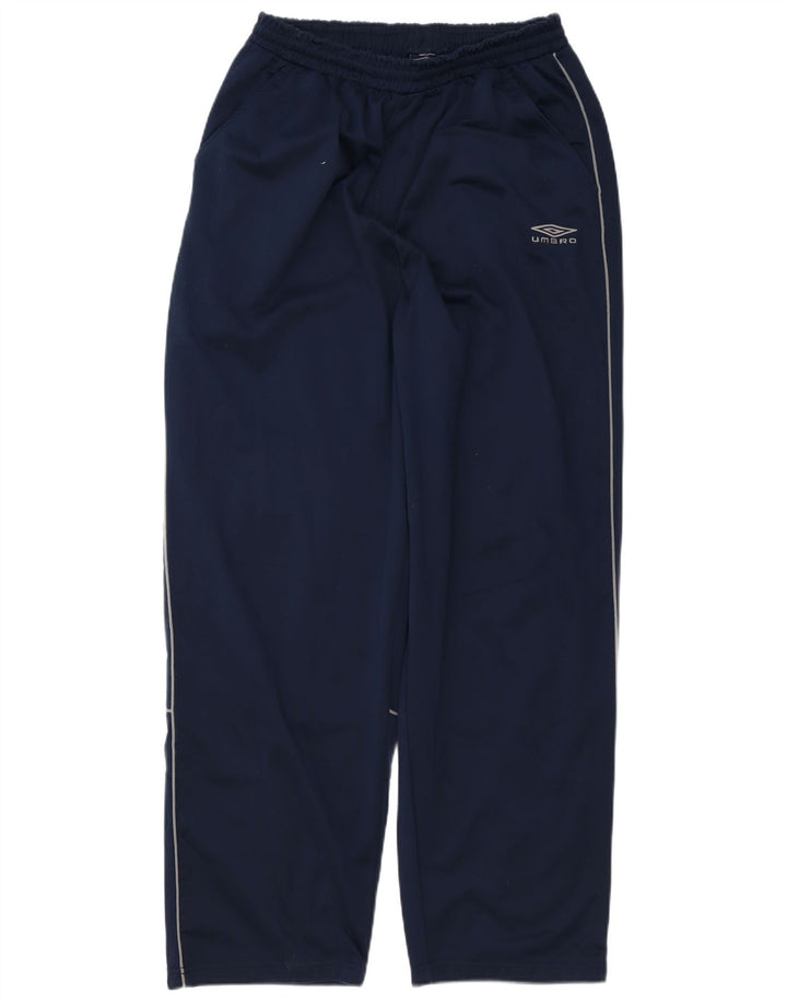 Calça de treino masculina Umbro XL azul marinho poliéster