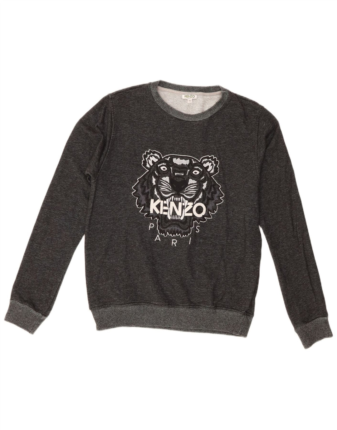 Suéter gráfico Kenzo Boys 15-16 anos algodão cinza