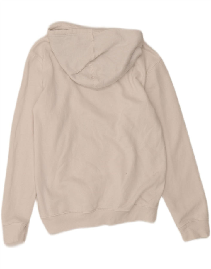 CHAMPION Womens Graphic Hoodie Jumper UK 18/20 XL White Cotton Vintage Champion and Second-Hand Champion from Messina Hembry 